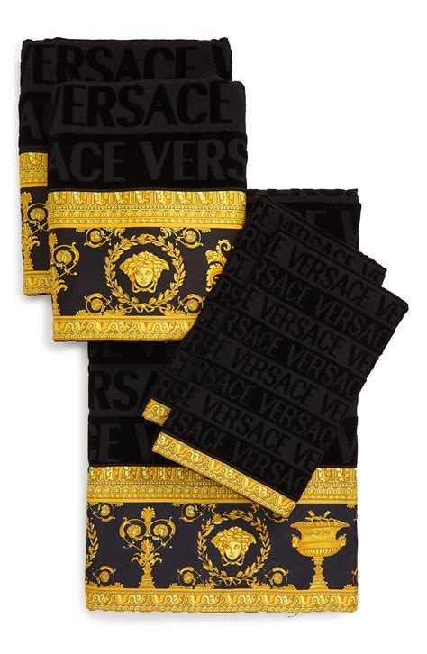 versace towel tk maxx|Luxury and Designer Bath Linen Sets .